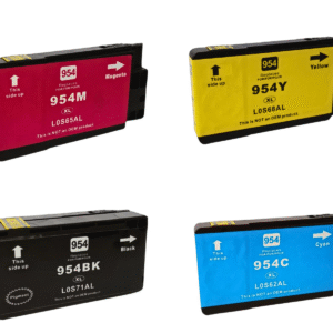 Paquete de Cartuchos Compatibles HP 954XL (Negro, Cyan, Amarillo, Magenta)
