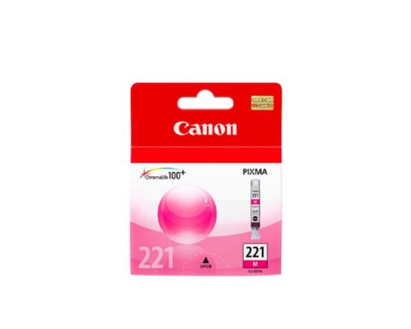 Cartucho de Tinta Canon CLI-221 Magenta, Original *Fecha Pasada
