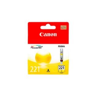 2949B016AA-CLI-221Y.jpg Cartucho de Tinta Canon CLI-221 Amarillo, Original *Fecha Pasada