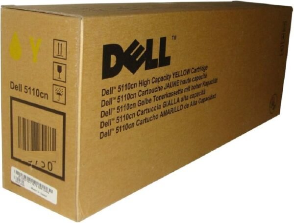 Cartucho de Tóner Dell 5110cn Amarillo CT200843, Original
