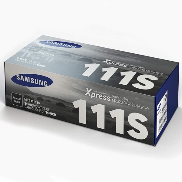 Cartucho de Tóner Samsung MLT-D111S  Negro, Original *Caja Dañada