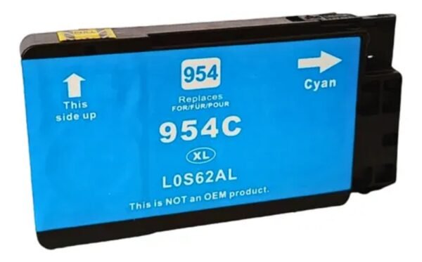 Cartucho de Tinta Compatible Para HP 954XL Cyan