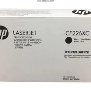 Cartucho de Tóner HP 26XC, CF226XC Negro , Original