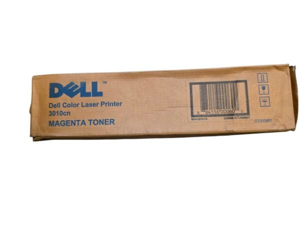 Cartucho de Tóner Dell 3010cn Magenta XH005/CT200861, Original *Caja Maltratada