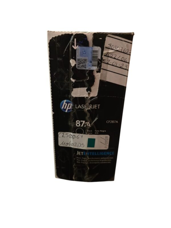 Cartucho de Tóner HP CF287A 87A Negro, Original *Caja Maltratada