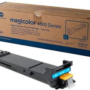 Cartucho de Tóner Konica Minolta A0DK432 Cian, Original