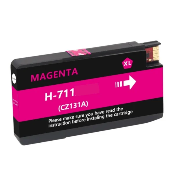 Cartucho de Tinta Compatible Para HP 711 Magenta