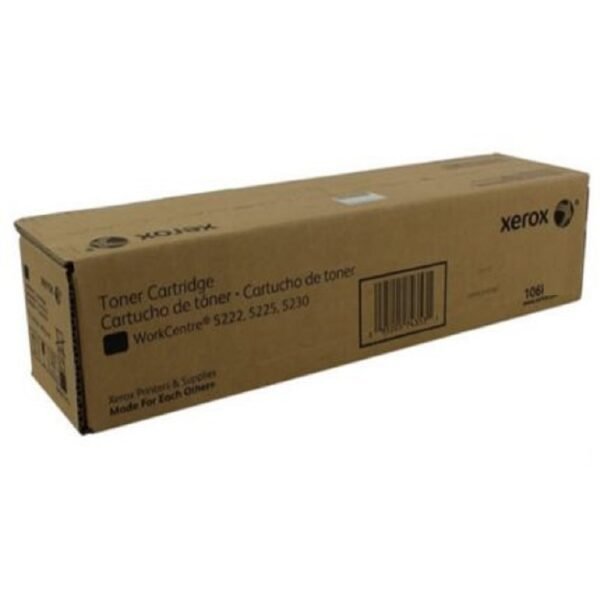 Cartucho de Tóner Xerox 106R01047 Negro, Original