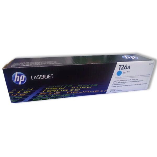 Cartucho de Tóner HP 126A (CE311A) Cian, Original