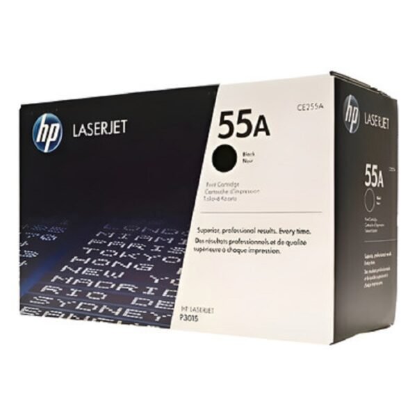 Cartucho de Tóner HP 55A (CE255A) Negro, Original