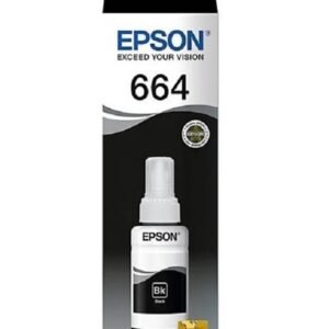 Botella de Tinta Epson T664120 664 Negro, Original