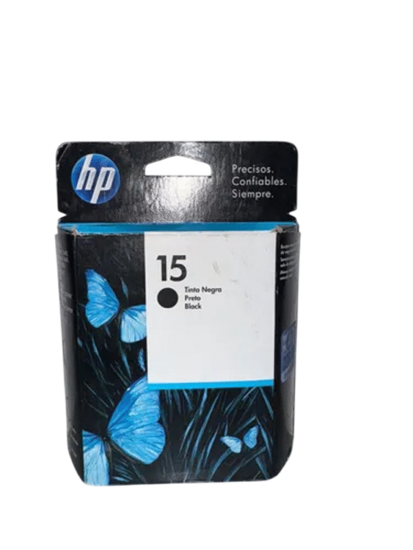 Cartucho de Tinta HP 15 (C6615DL) Negro, Original *Fecha Pasada