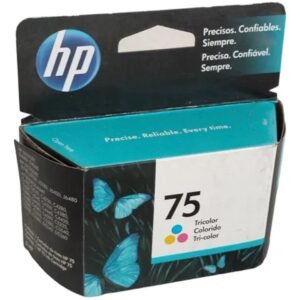 Cartucho de Tinta HP CB337WL 75 Tricolor, Original + (Fecha Pasada)