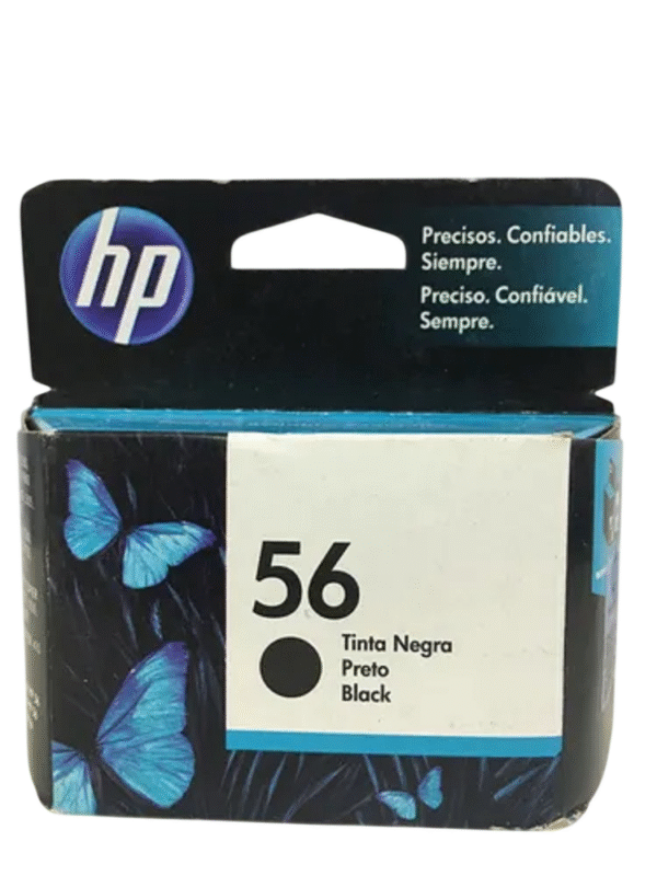 D_NQ_NP_731804-MLM88104972086_072025-O-Photoroom.png Cartucho de Tinta HP 56 (C6656AL) Negro, Original *Fecha Pasada