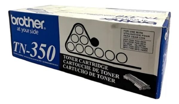 Cartucho de Tóner Brother TN-350 Negro, Original +