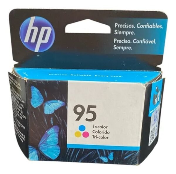 Cartucho de Tinta HP 95 (C8766WL) Tricolor, Original *Fecha Pasada