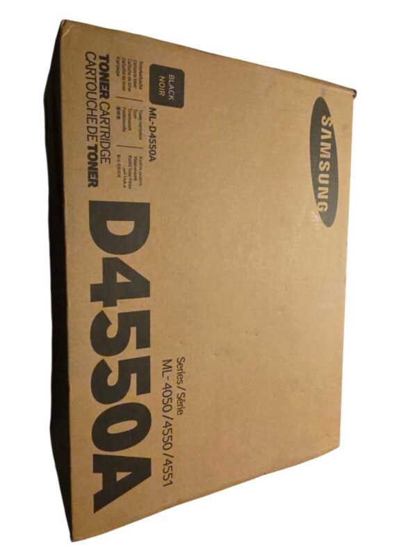 Cartucho de Tóner Samsung ML-D4550A Negro, Original