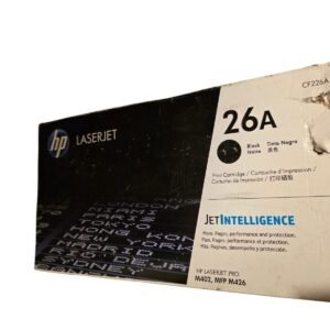 Cartucho de Tóner HP 26A (CF226A) Negro, Original *Detalle Caja