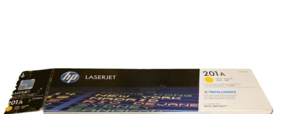 Cartucho de Tóner HP 201A (CF402A) Amarillo, Original *Caja Dañada