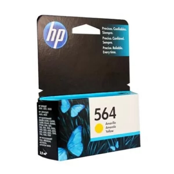 Cartucho de Tinta HP CB320WL 564 Amarillo, Original + (Fecha Pasada)
