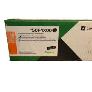 Cartucho de Tóner Lexmark 50F4X00 Negro, Original *Descripción*