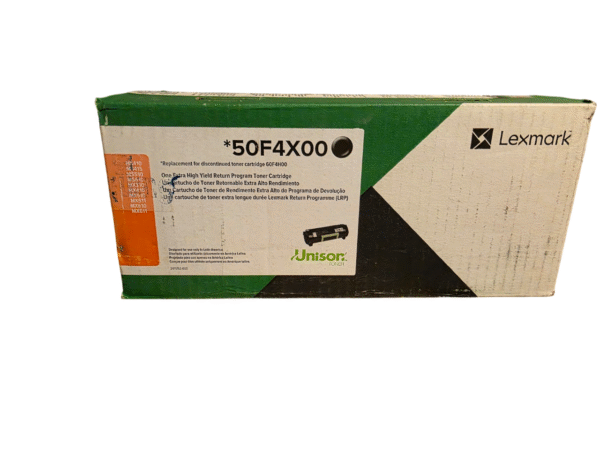 Cartucho de Tóner Lexmark 50F4X00 Negro, Original *Descripción*