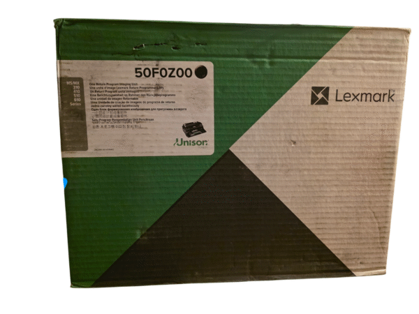 Cartucho Unidad de Imagen Lexmark 50F0Z00 Negro, Original *Descripción