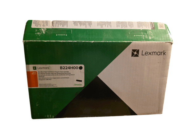 Cartucho de Tóner Lexmark B224H00 Negro, Original *Descripción