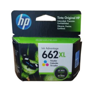 Cartucho de Tinta HP 662XL Tricolor, Original #Fecha Pasada