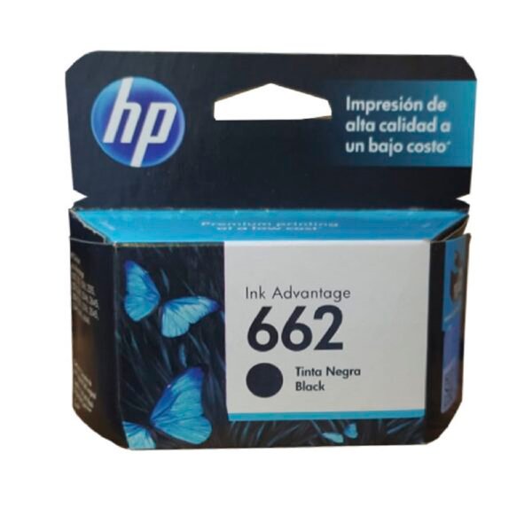 662ng.jpg Cartucho de Tinta HP 662 (CZ103AL) Negro, Original *Fecha Pasada