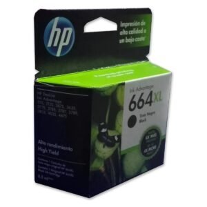Cartucho de Tinta HP 664XL (F6V31AL) Negro, Original *Fecha Pasada
