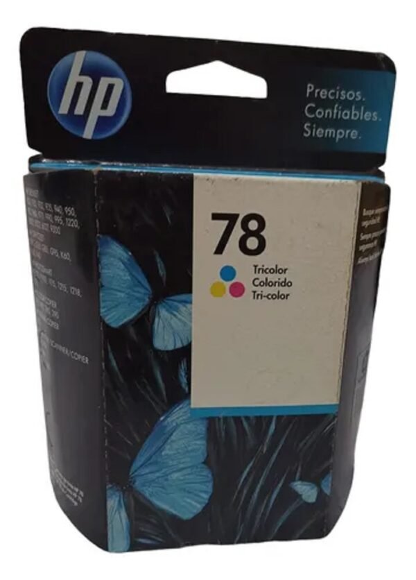 Cartucho de Tinta HP 78 Tricolor, Original #Fecha Pasada