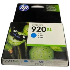 Cartucho de Tinta HP 920XL (CD972AL) Cian, Original *Fecha Pasada