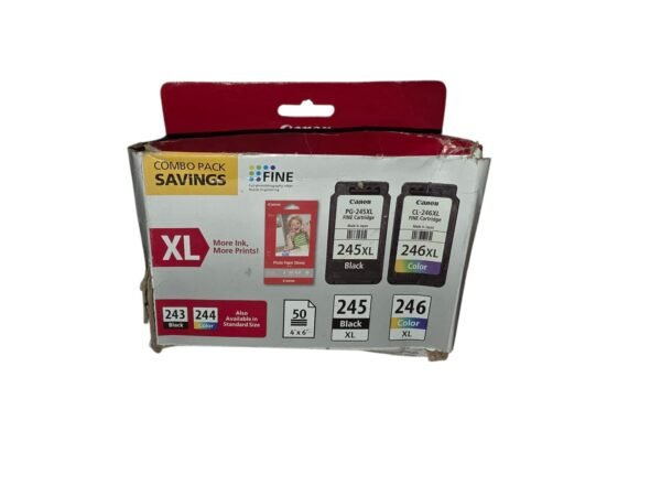 WhatsAppImage2026-01-28at11.57.37AM.jpeg Kit Cartucho de Tinta Canon 245XL 246XL Negro Tricolor, Original #Fecha Pasada