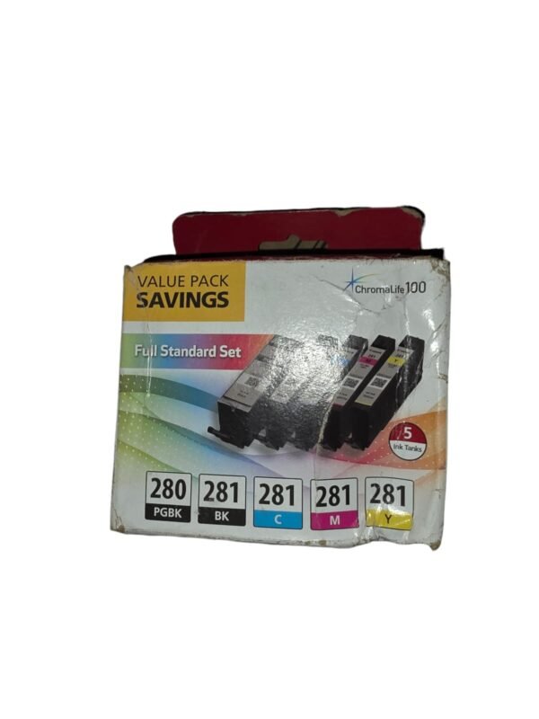 WhatsAppImage2026-01-28at2.16.31PM.jpeg Kit Cartucho de Tinta Canon 280 281 PGN N C Y M, Original #Fecha Pasada