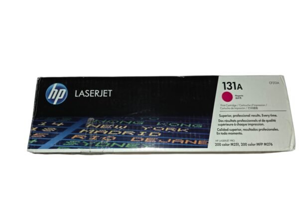 Cartucho de Tóner HP 131A Magenta, Original #Caja Abierta/Pdt en Bolsa