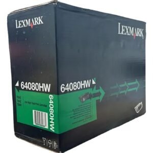 Cartucho de Tóner Lexmark 64080HW Negro, Original