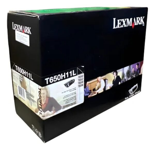 D_NQ_NP_912523-MLM93646298239_092025-O.jpg Cartucho de Tóner Lexmark T650H11L Negro, Original