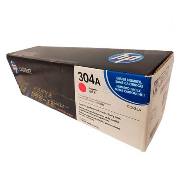 Toner-Hp-304A-Cc533A-Magenta-Laserjet-Cp2025-Cp2020-Cm2320.jpg Cartucho de Tóner HP 304A Magenta, Original