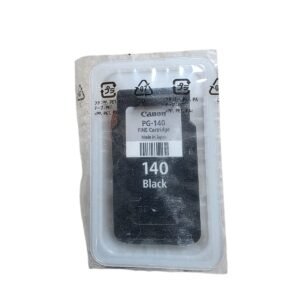 Cartucho de Tinta Canon PG-140 Negro, Original +Sin Caja