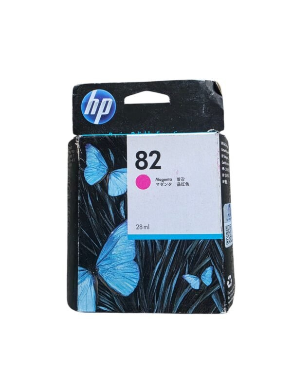 Cartucho de Tinta HP 82 Magenta, Original +Fecha Pasada