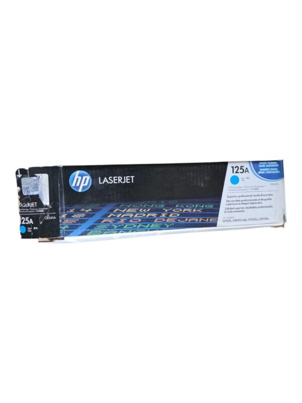 Cartucho de Tóner HP 125A Cian, Original *Caja Abierta