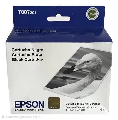WhatsAppImage2026-02-17at11.30.12AM.jpeg Cartucho de Tinta Epson T007201 Negro, Original *Fecha Pasada