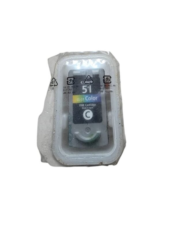 Cartucho de Tinta Canon CL-51 Color, Original +Sin Caja