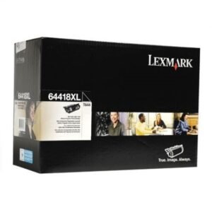Cartucho de Tóner Lexmark 64418XL Negro, Original