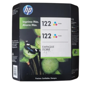 122paqtr-Photoroom.png Cartucho de Tinta HP 122 Tricolor Paq. Doble Original *Pasada