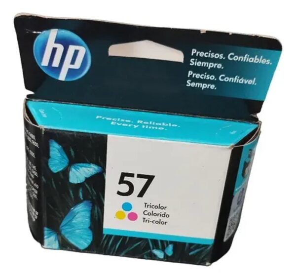 Cartucho de Tinta HP 57 Tricolor Original *Pasada