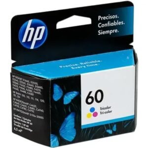 Cartucho de Tinta HP 60 Tricolor Original *Pasada