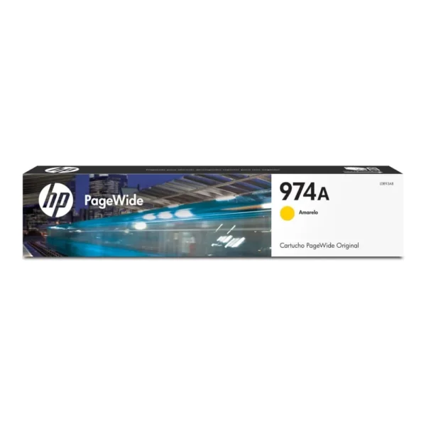 Cartucho de Tinta HP 974A Amarillo Original *Pasada